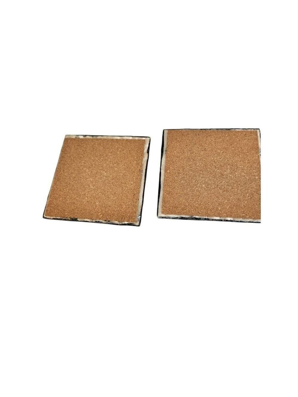 Dog Bird Ceramic Resin Glass Coaster Tiles Set Of 2 - Picture 11 of 15